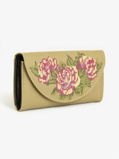 Embroidered Wallet