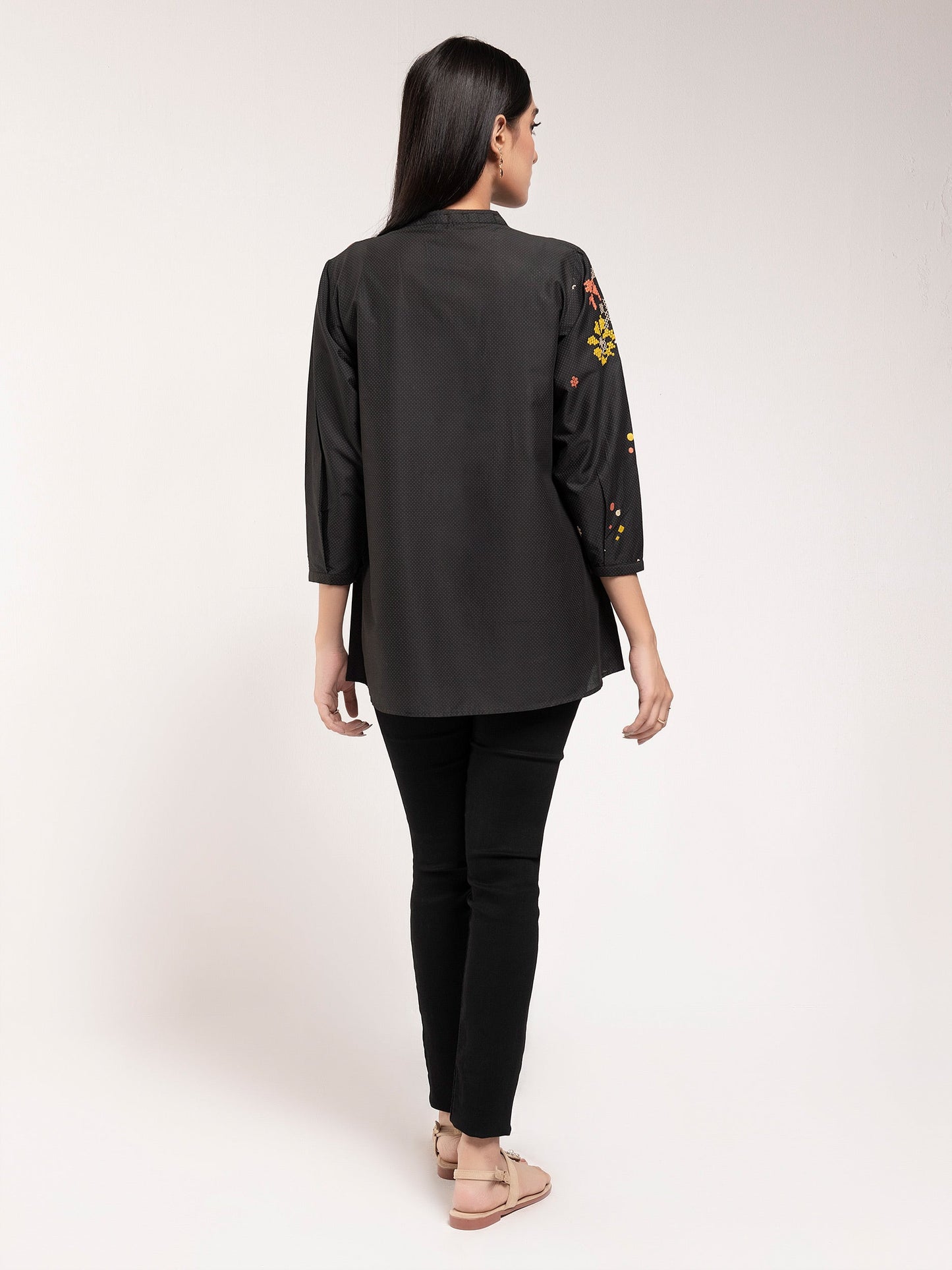 Limelight - Embroidered Top