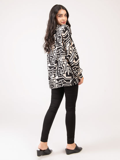 Limelight - Printed Silk Top
