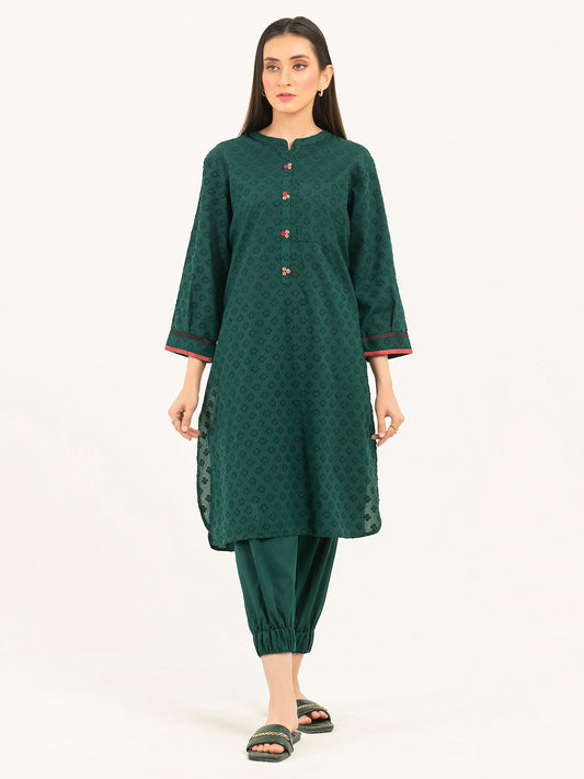 Limelight - 2 Piece Self Jacquard Suit-Dyed (Pret)