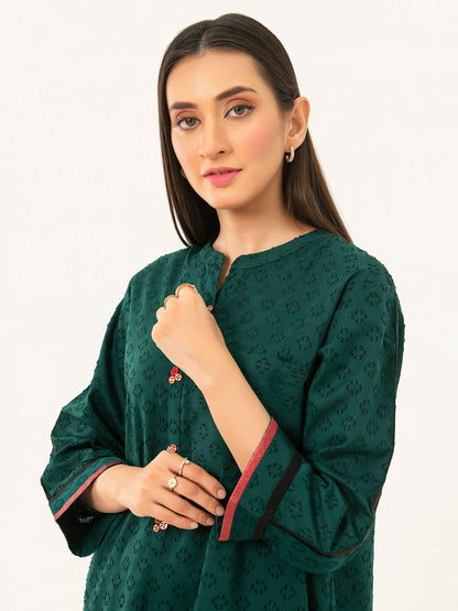 Limelight - 2 Piece Self Jacquard Suit-Dyed (Pret)