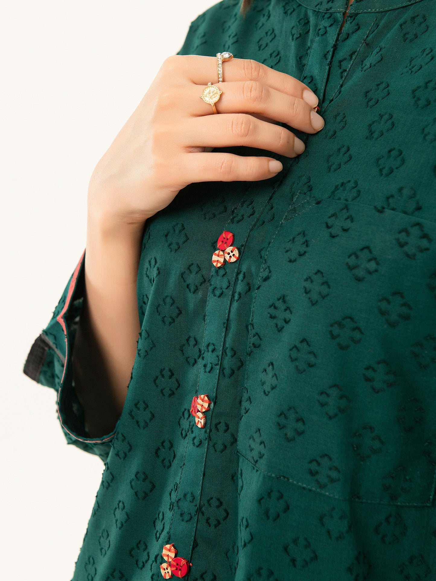 Limelight - 2 Piece Self Jacquard Suit-Dyed (Pret)