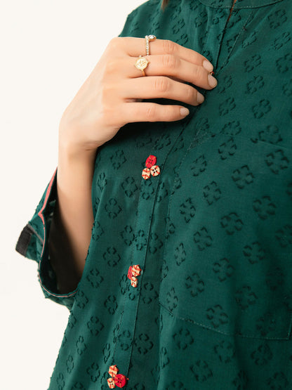 Limelight - 2 Piece Self Jacquard Suit-Dyed (Pret)