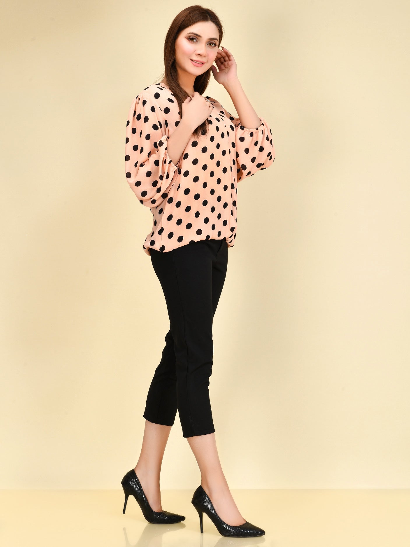 Limelight - Polka Dot Top