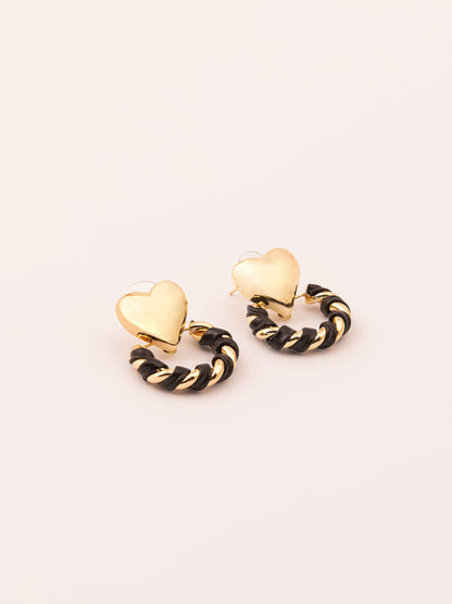 Limelight - Heart Drop Earrings