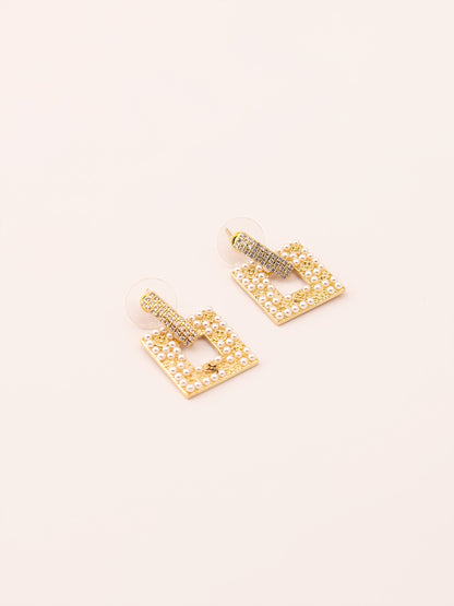 Geometric Drop Earrings