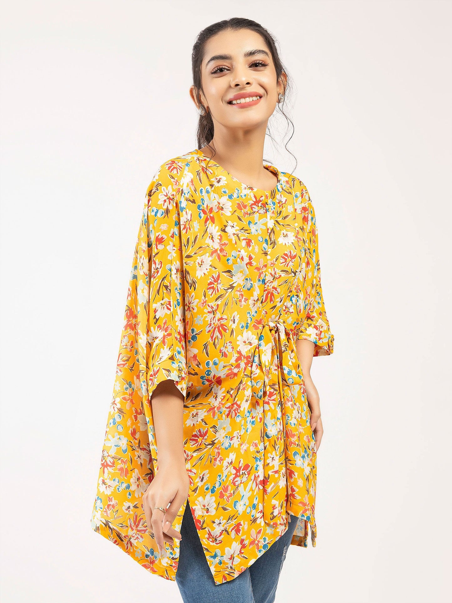 Limelight - Printed Kaftan Style Top