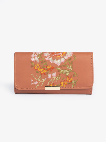 Embroidered Wallet