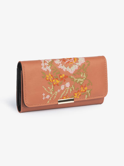 Embroidered Wallet