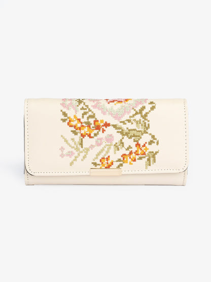 Embroidered Wallet