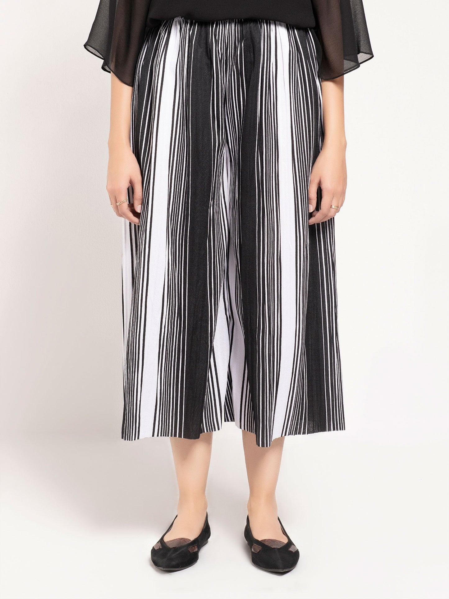 Limelight - Striped Culotte Pants