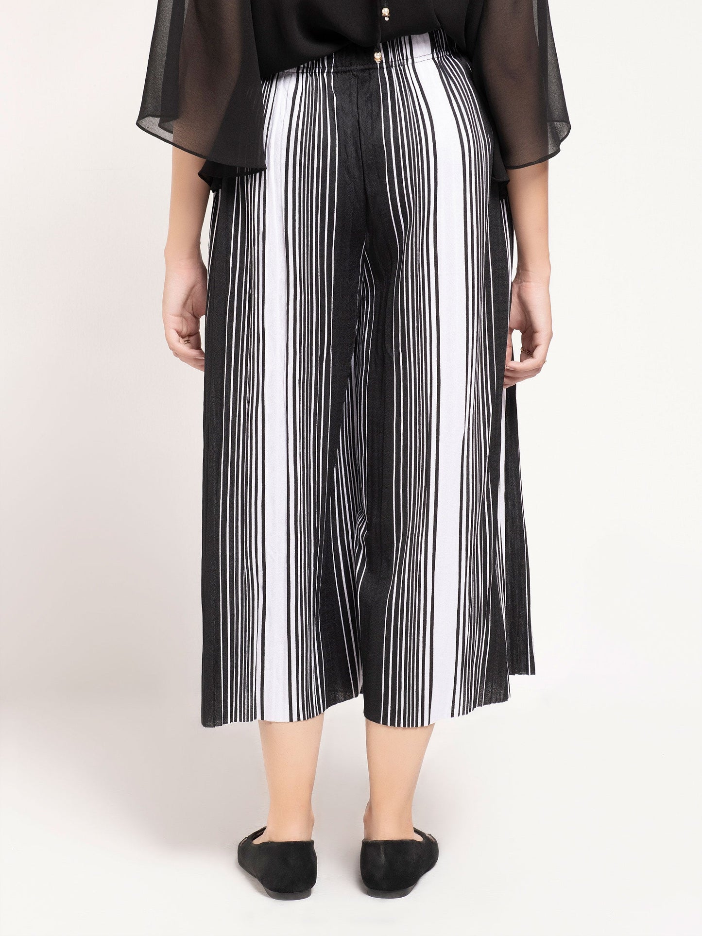 Limelight - Striped Culotte Pants