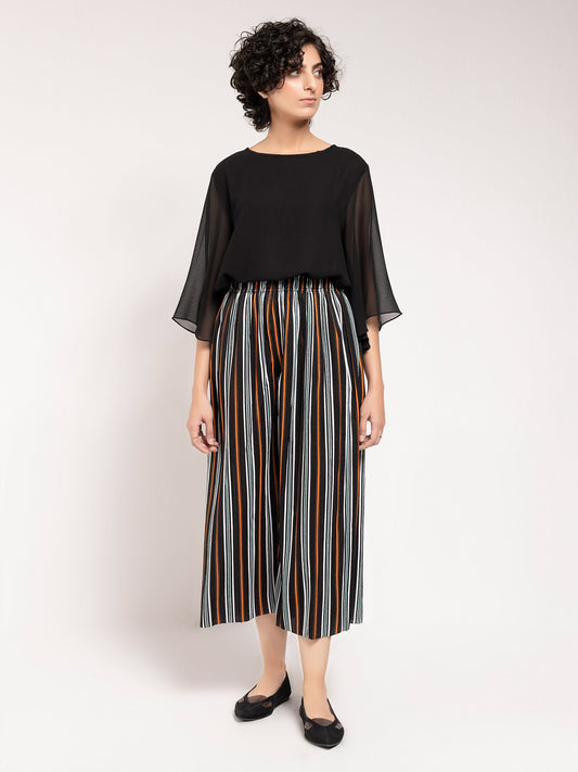 Limelight - Striped Culotte Pants