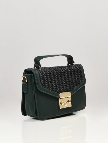 Limelight - Mini Weave Handbag