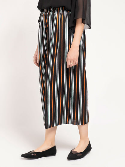 Limelight - Striped Culotte Pants