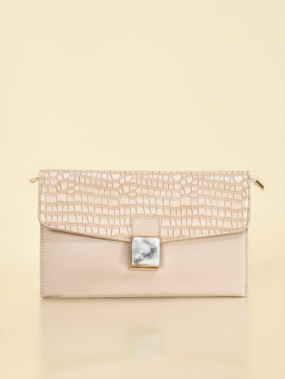 Limelight - Marble Detail Clutch