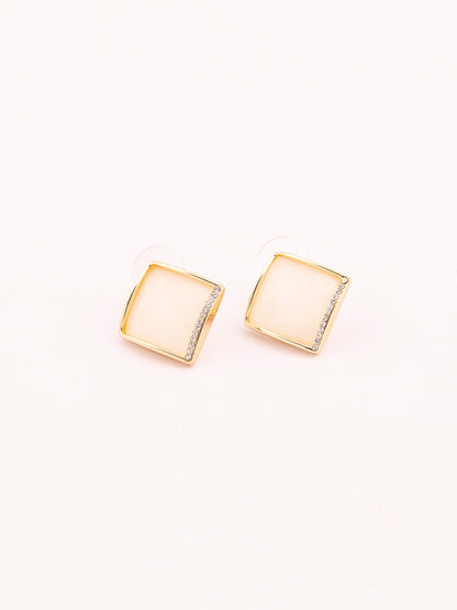 Square Stud Earrings