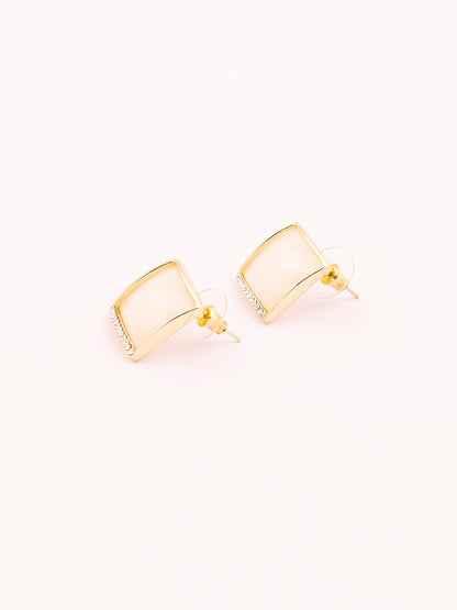 Square Stud Earrings