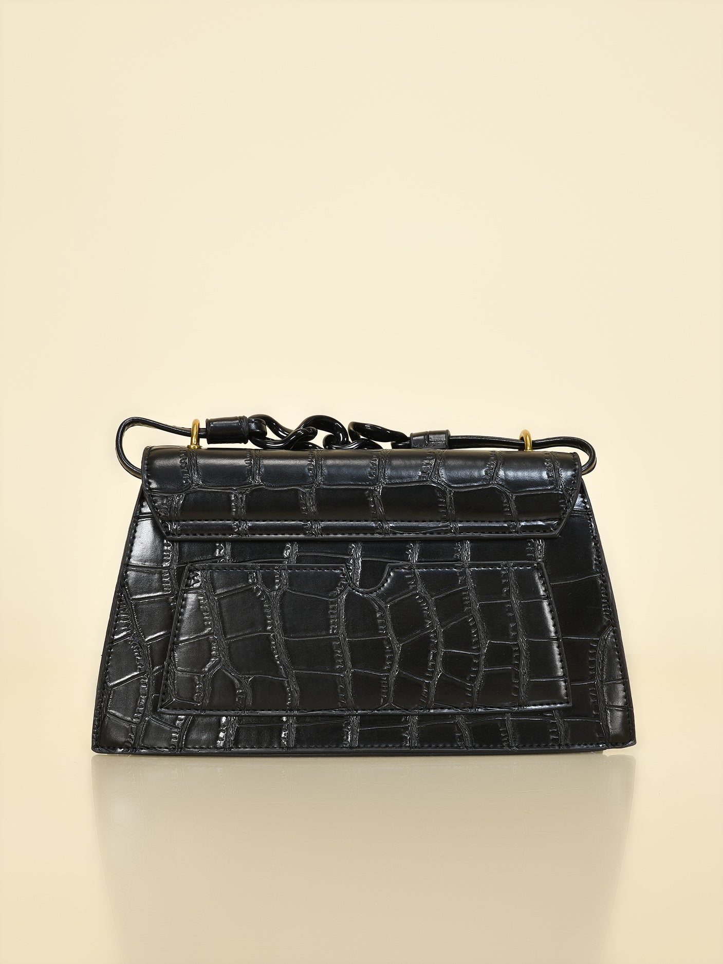 Limelight - Trapezoid Patterened Handbag