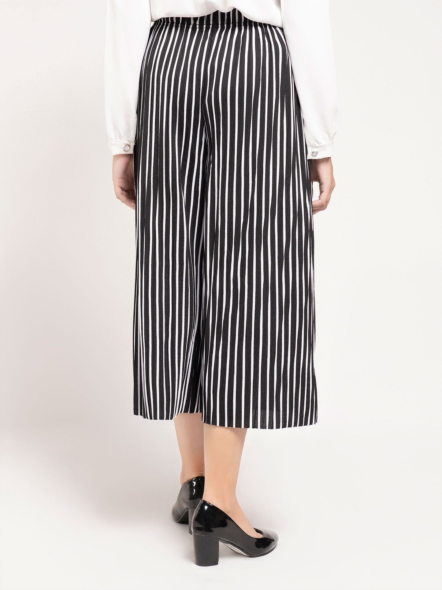 Limelight - Striped Culotte Pants