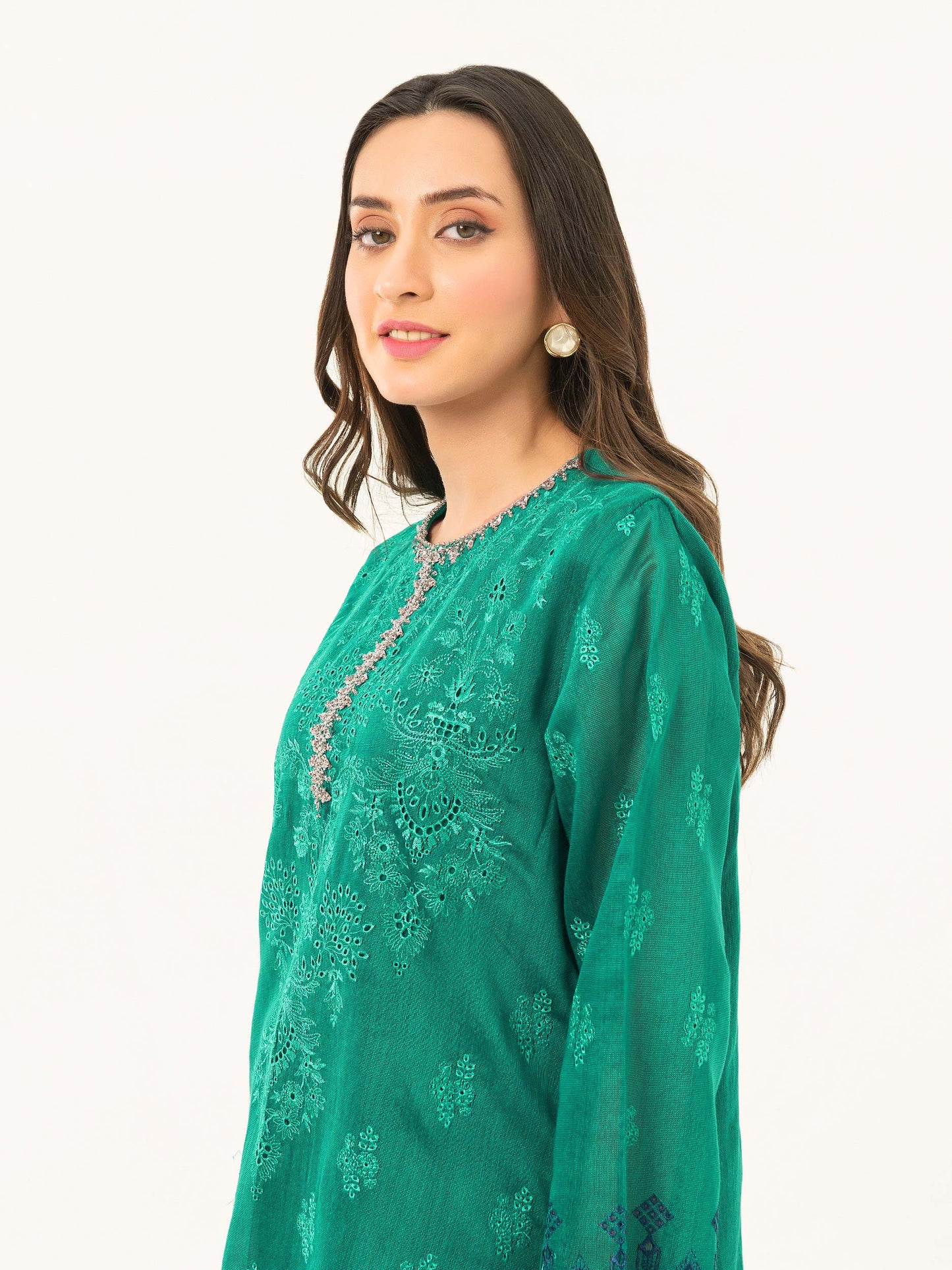 Limelight - Net Shirt-Embroidered (Pret)