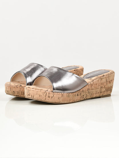 Limelight - Textured Wedges - Dark Silver