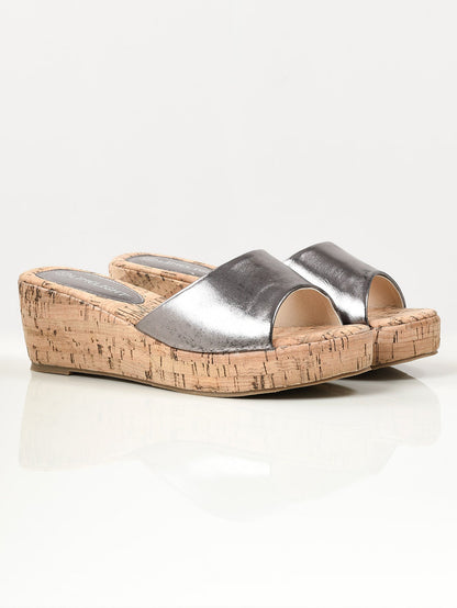 Limelight - Textured Wedges - Dark Silver