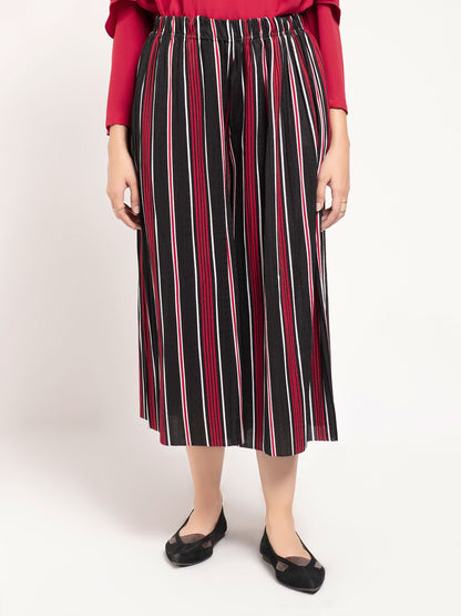 Limelight - Striped Culotte Pants