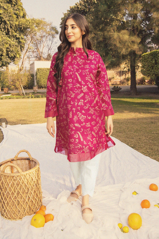 BTW - PRINTED CAMBRIC SHIRT