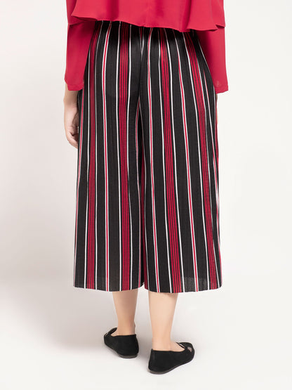 Limelight - Striped Culotte Pants