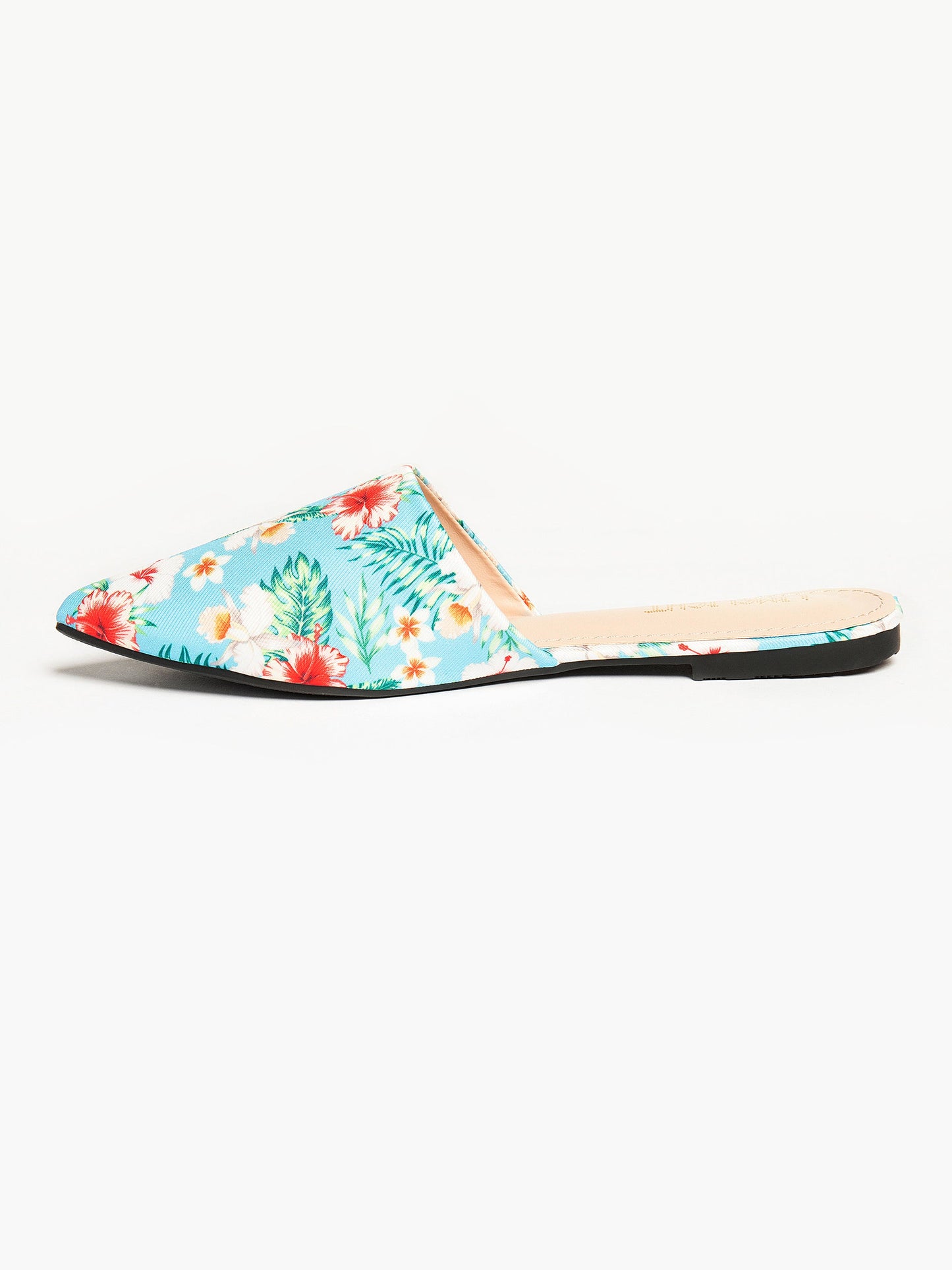 Floral Printed Mules