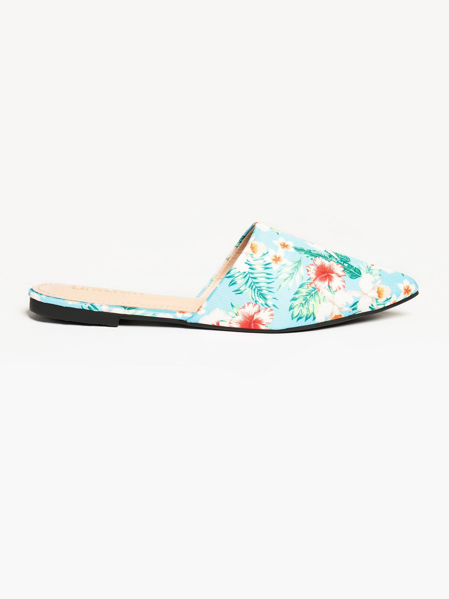 Floral Printed Mules