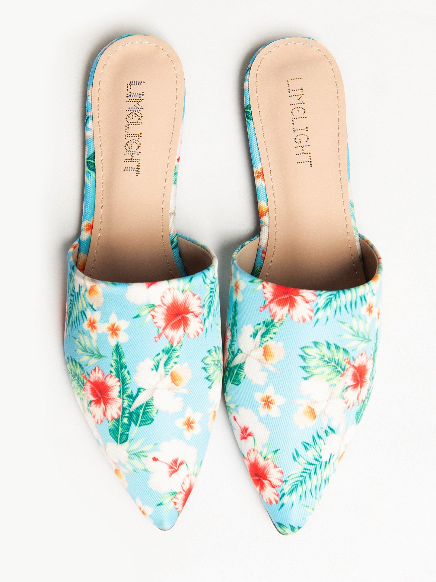 Floral Printed Mules