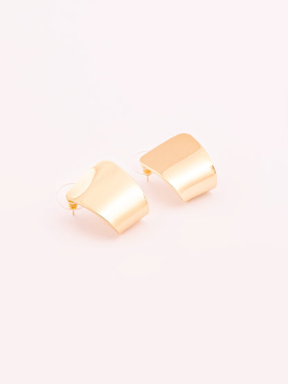 Limelight - Folded Stud Earrings