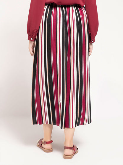 Limelight - Striped Culotte Pants