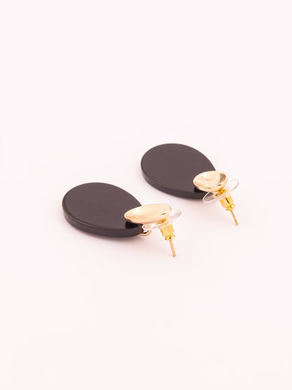 Oval Drop Earrings