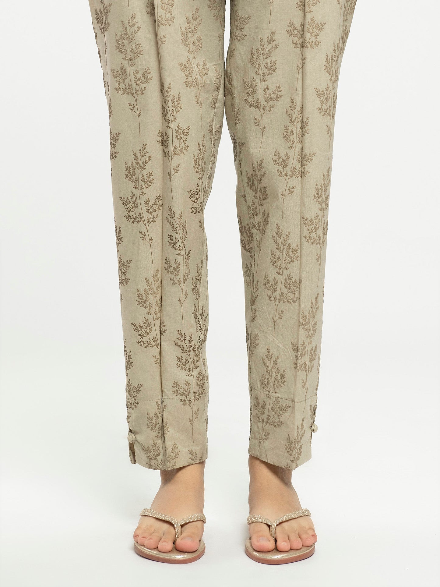 Embossed Cambric Trousers