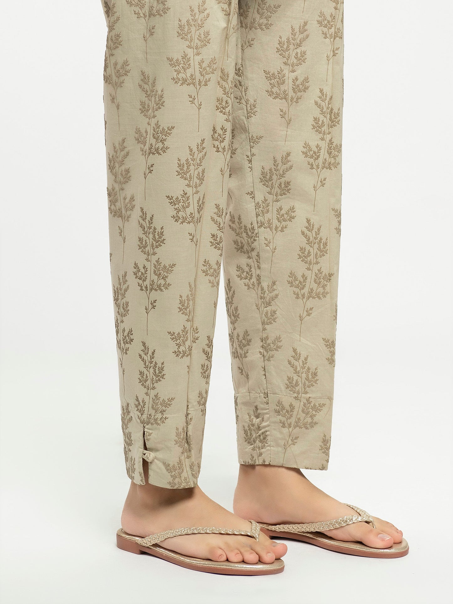 Embossed Cambric Trousers