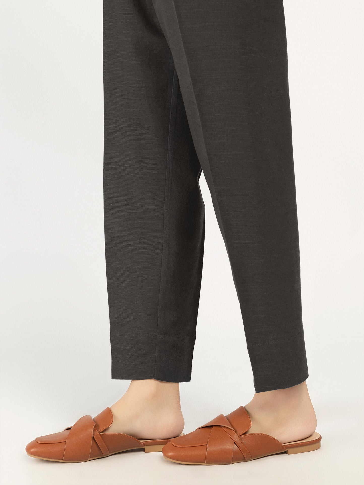 Plain Khaddar Trousers