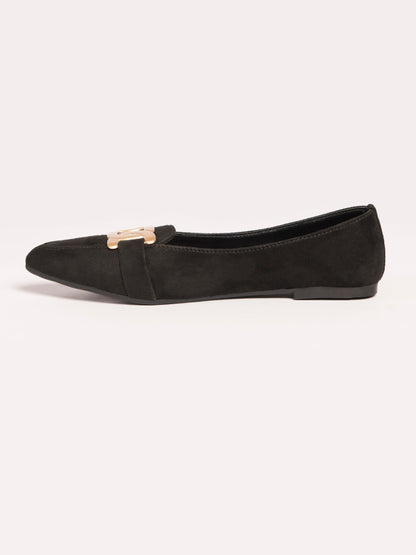 Limelight - Metallic Brooch Loafers