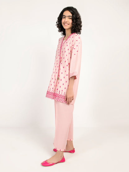 Embroidered Winter Cotton Suit