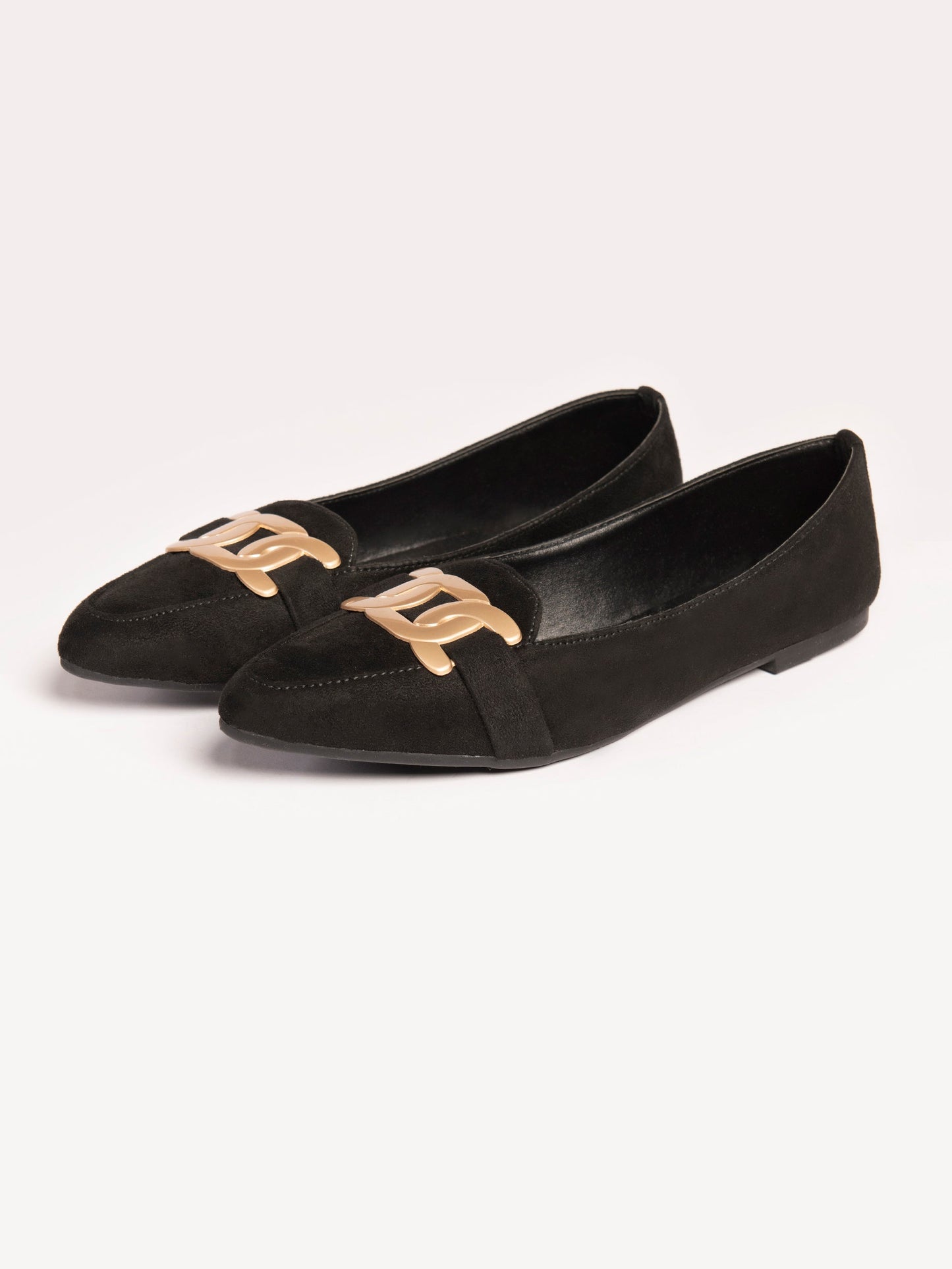 Limelight - Metallic Brooch Loafers