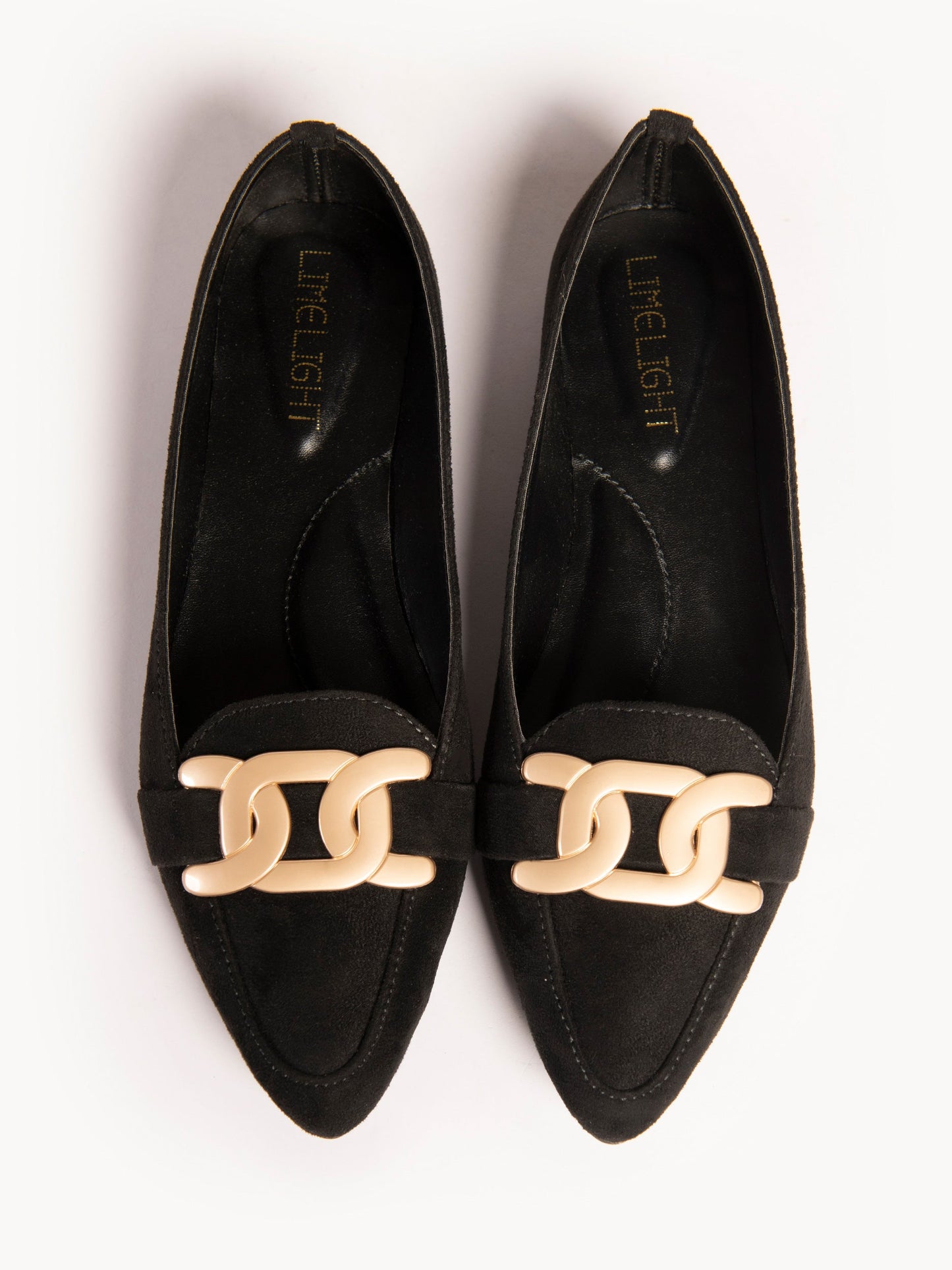 Limelight - Metallic Brooch Loafers