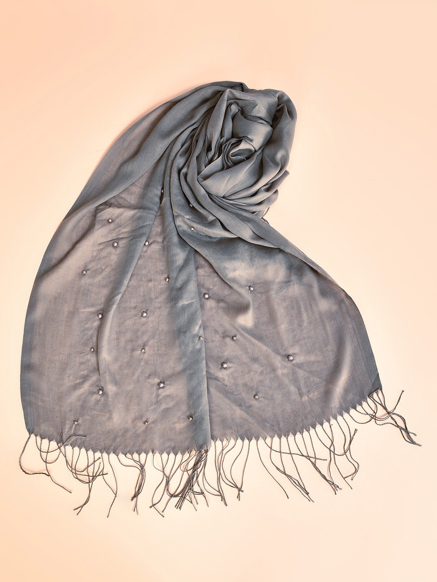 Viscose Pearl Scarf