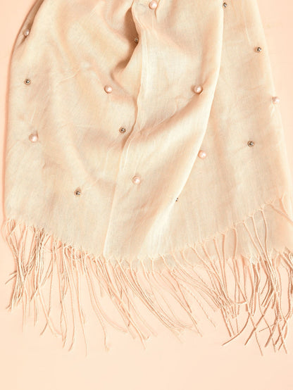 Viscose Pearl Scarf