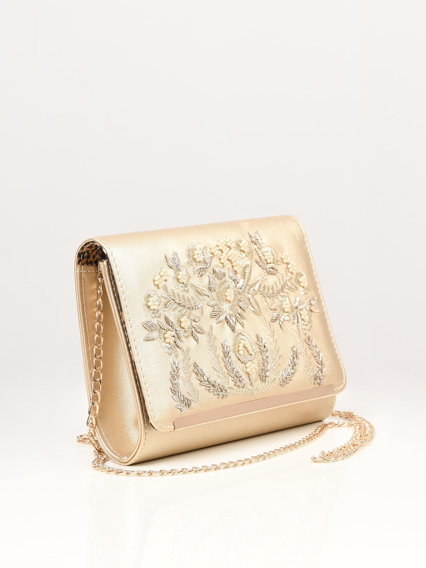 Limelight - Embellished Clutch