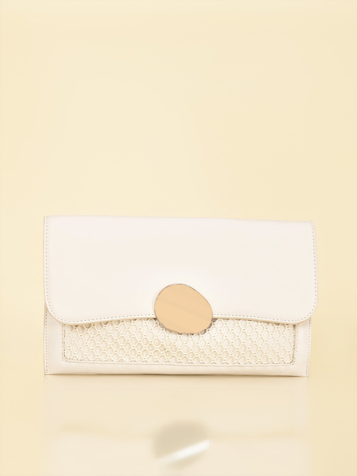 Limelight - Crochet Detail Clutch