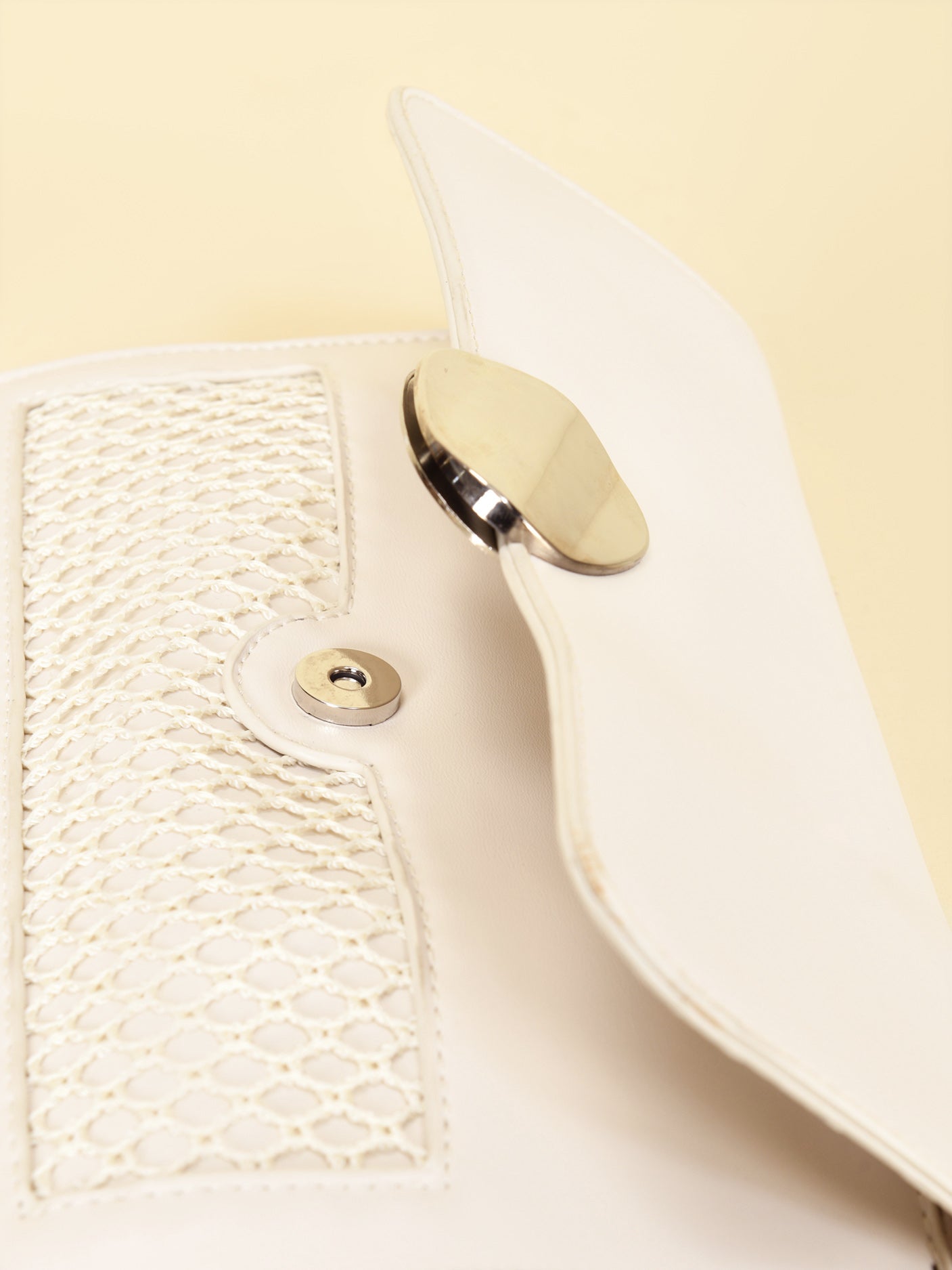 Limelight - Crochet Detail Clutch