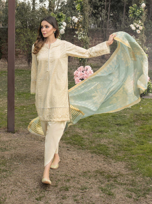 Limelight - 2 Piece Lawn Suit-Embroidered (Unstitched)