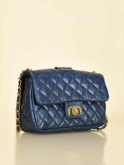 Limelight - Ring Handle Quilted Handbag